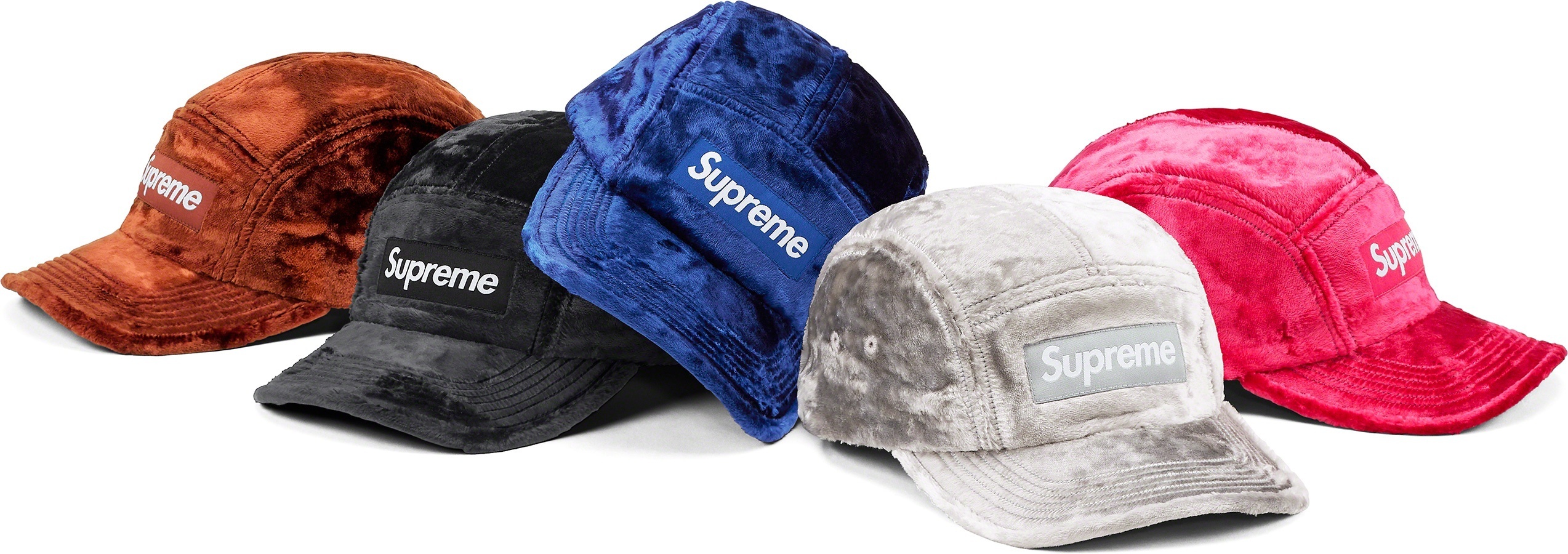 Crushed Velvet Camp Cap